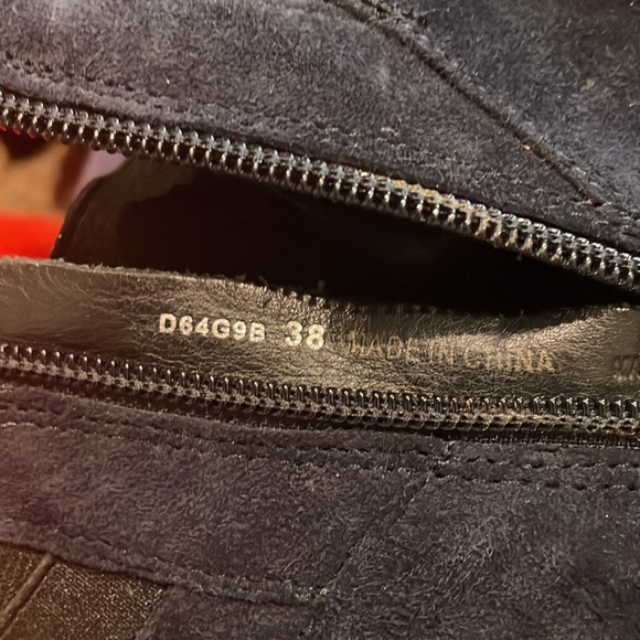 Breathable Geox Blue suede booties - Picture 5 of 5